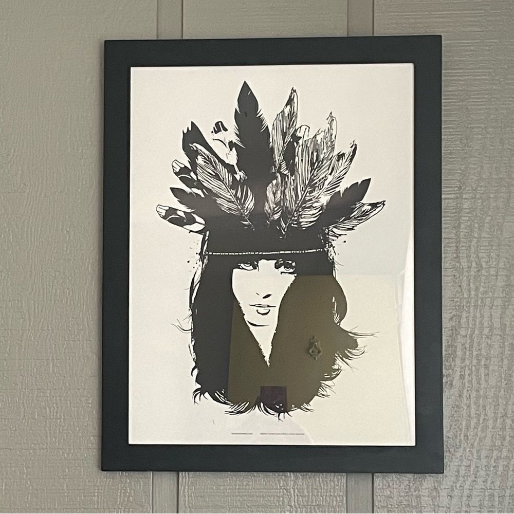 18”x 24” “Goddess” Print on Recycled Paper with Water Based Ink